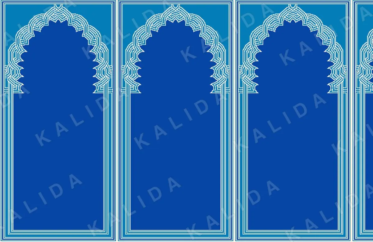 Rumi carpet pattern, code Rumi — Royal Blue