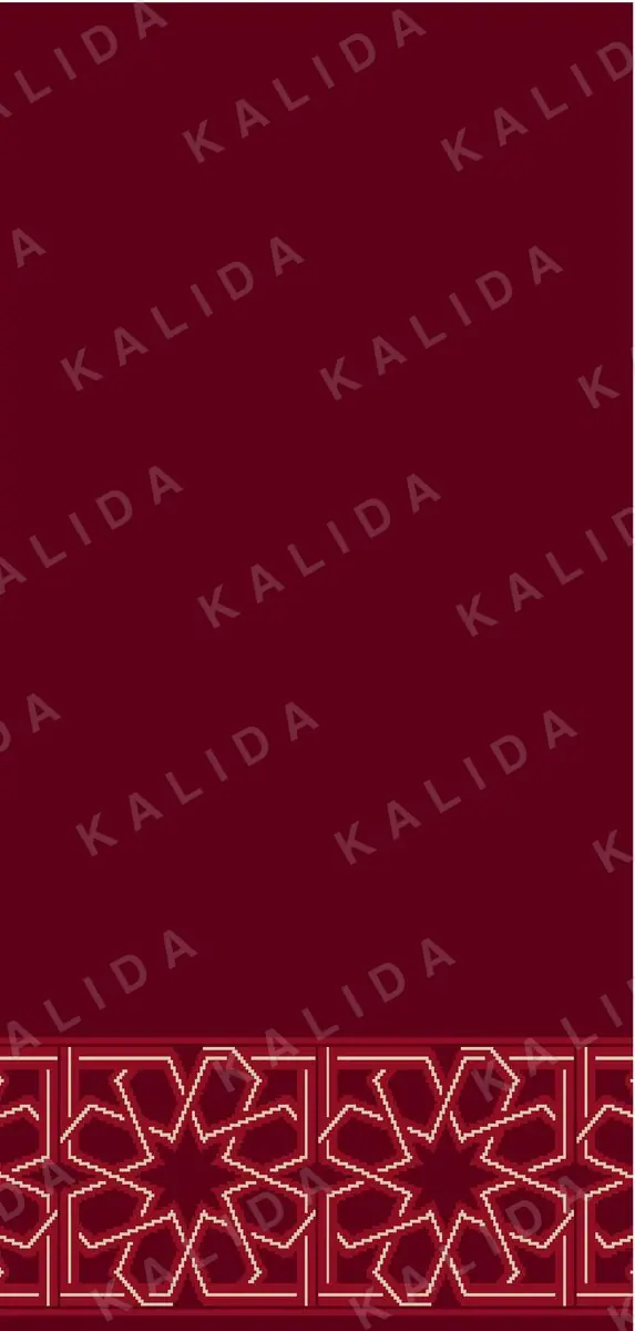 Vali carpet pattern, code Vali — Burgundy